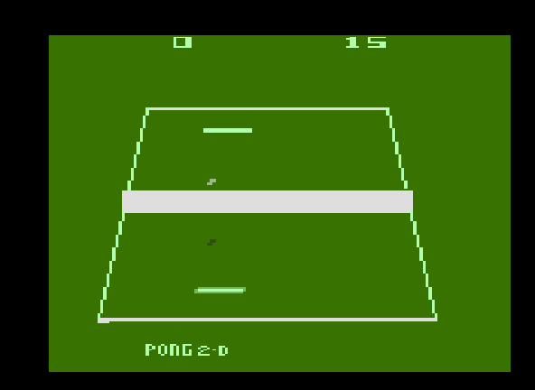 Pong 2-D Screenshot 1
